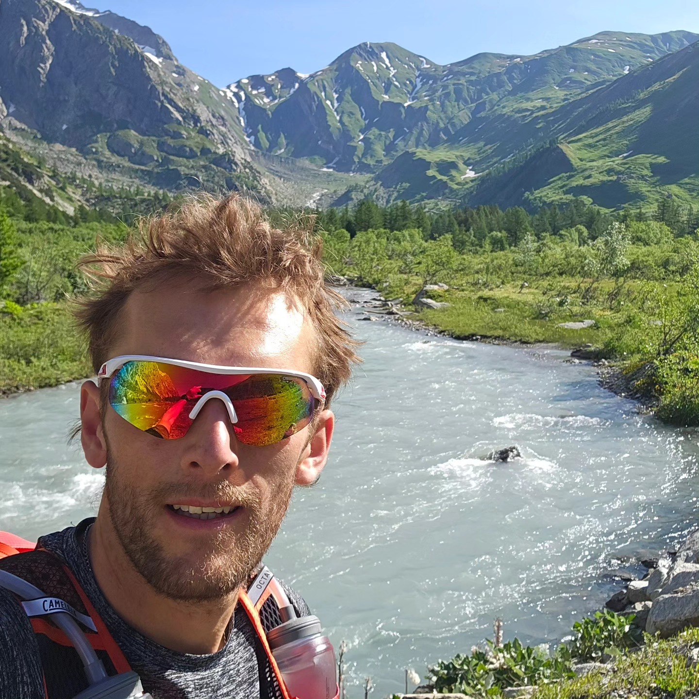 Trail running adventure