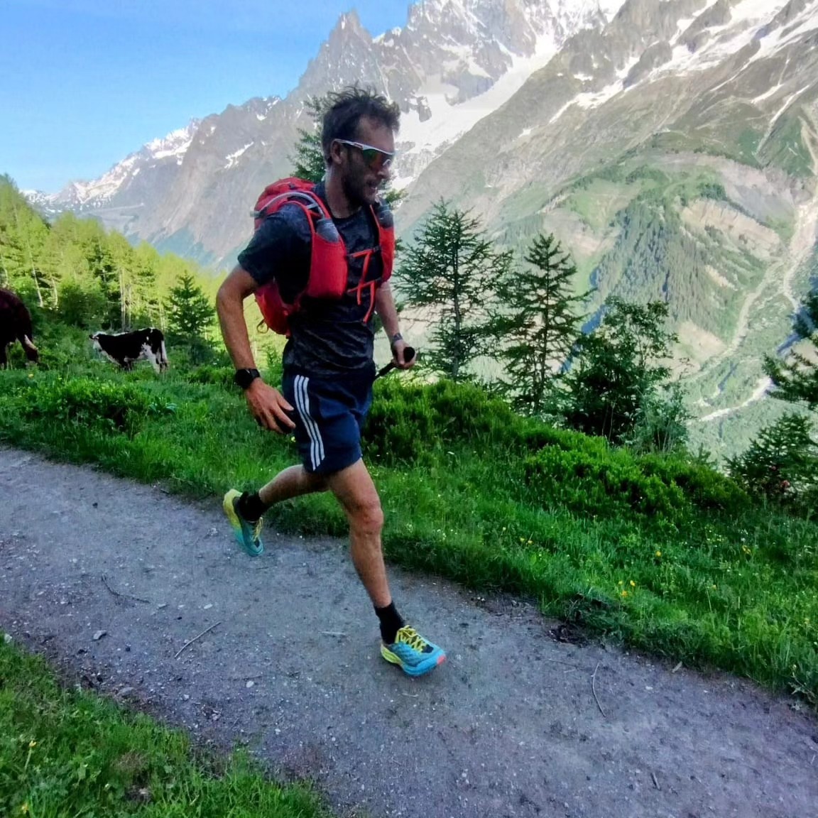 Trail running adventure